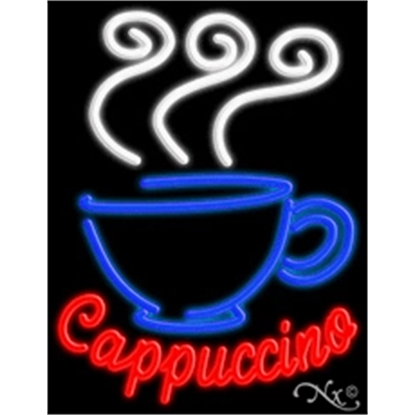 24" x 31" x 3" neon sign, suitable for indoor and... from ASI 30442 Above & Beyond Advertising Products / PromoAdLine