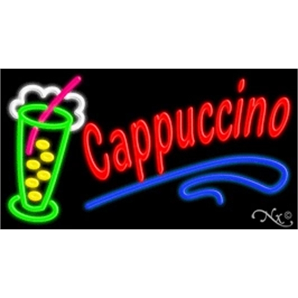 20" x 37" x 3" neon sign.... from ASI 30442 Above & Beyond Advertising Products / PromoAdLine