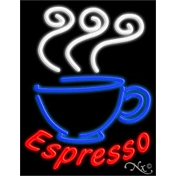 24" x 31" x 3" neon sign, suitable for indoor and... from ASI 30442 Above & Beyond Advertising Products / PromoAdLine