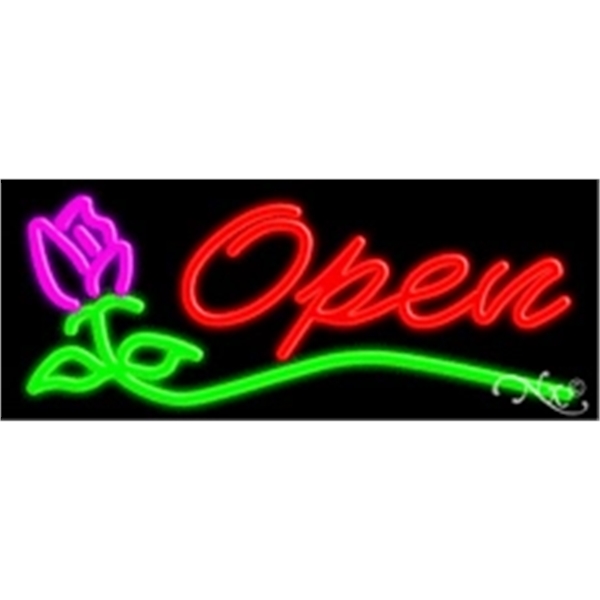 13" x 32" x 3" economic neon sign.... from ASI 30442 Above & Beyond Advertising Products / PromoAdLine