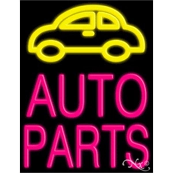 24" x 31" x 3" neon sign, suitable for indoor and... from ASI 30442 Above & Beyond Advertising Products / PromoAdLine