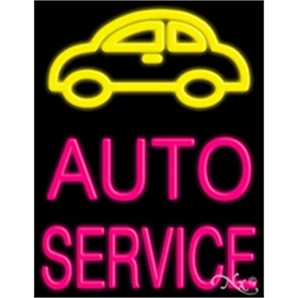 24" x 31" x 3" neon sign.... from ASI 30442 Above & Beyond Advertising Products / PromoAdLine