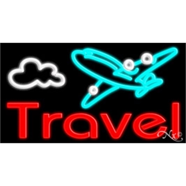 20" x 37" x 3" neon sign.... from ASI 30442 Above & Beyond Advertising Products / PromoAdLine