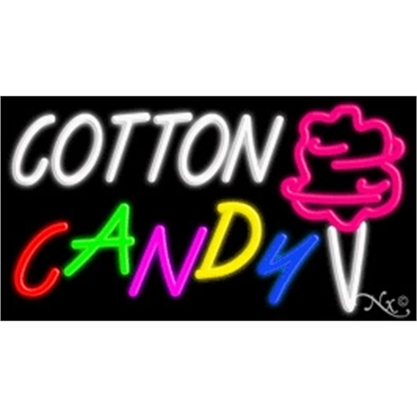 20" x 37" x 3" neon sign, mounted on an unbreakable... from ASI 30442 Above & Beyond Advertising Products / PromoAdLine