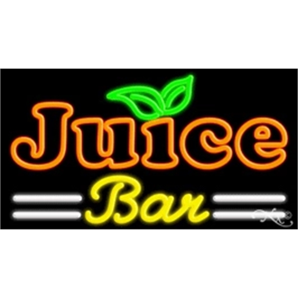 20" x 37" x 3" neon sign, mounted on an unbreakable... from ASI 30442 Above & Beyond Advertising Products / PromoAdLine