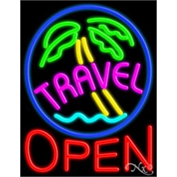 24" x 31" x 3" neon sign.... from ASI 30442 Above & Beyond Advertising Products / PromoAdLine