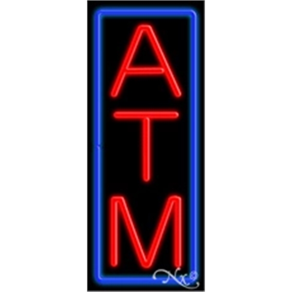 13" x 32" x 3" economic neon sign.... from ASI 30442 Above & Beyond Advertising Products / PromoAdLine