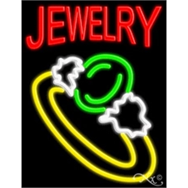 24" x 31" x 3" neon sign.... from ASI 30442 Above & Beyond Advertising Products / PromoAdLine