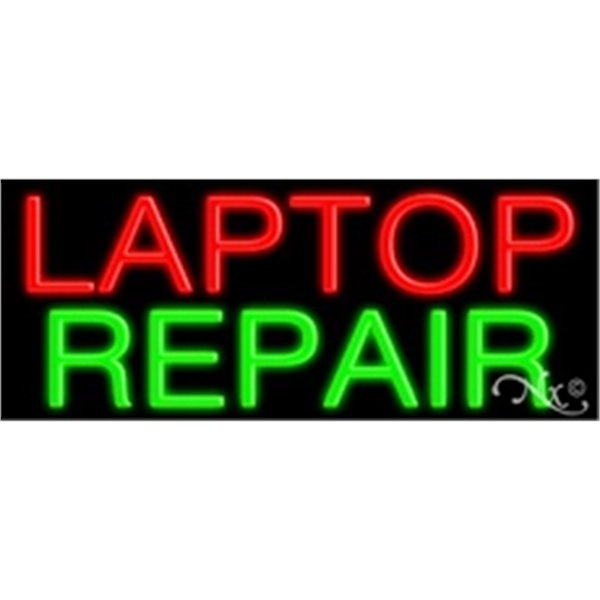 13" x 32" x 3" economic neon sign.... from ASI 30442 Above & Beyond Advertising Products / PromoAdLine