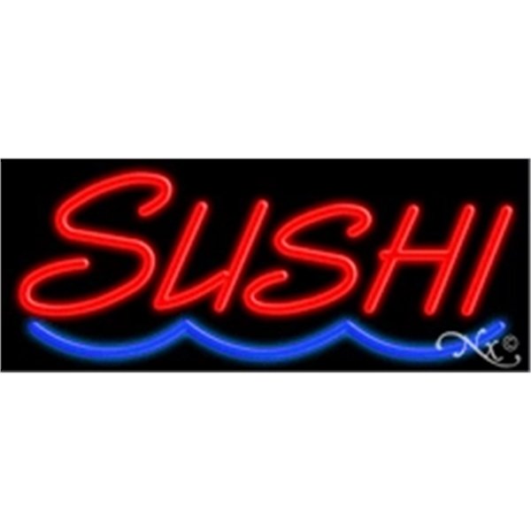 13" x 32" x 3" neon sign, mounted on an unbreakable... from ASI 30442 Above & Beyond Advertising Products / PromoAdLine