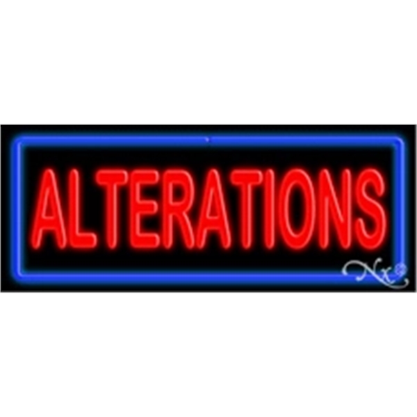 13" x 32" x 3" neon sign, mounted on an unbreakable... from ASI 30442 Above & Beyond Advertising Products / PromoAdLine