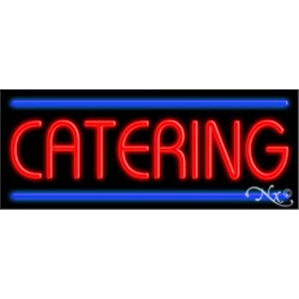 13" x 32" x 3" neon sign, mounted on an unbreakable... from ASI 30442 Above & Beyond Advertising Products / PromoAdLine