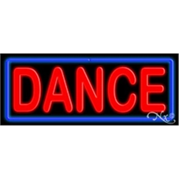 13" x 32" x 3" neon sign, mounted on an unbreakable... from ASI 30442 Above & Beyond Advertising Products / PromoAdLine