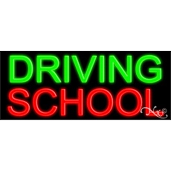 13" x 32" x 3" neon sign, mounted on an unbreakable... from ASI 30442 Above & Beyond Advertising Products / PromoAdLine