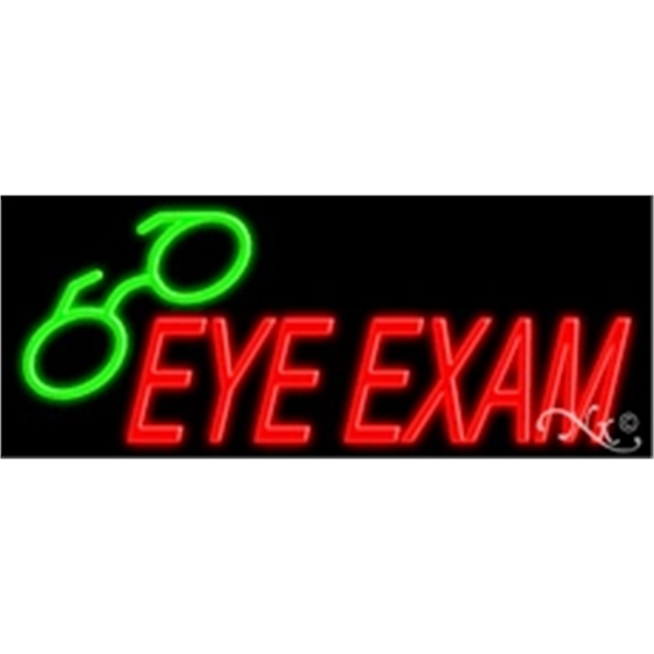 13" x 32" x 3" neon sign, mounted on an unbreakable... from ASI 30442 Above & Beyond Advertising Products / PromoAdLine