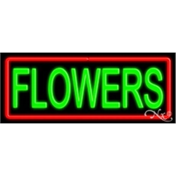 13" x 32" x 3" neon sign, mounted on an unbreakable... from ASI 30442 Above & Beyond Advertising Products / PromoAdLine