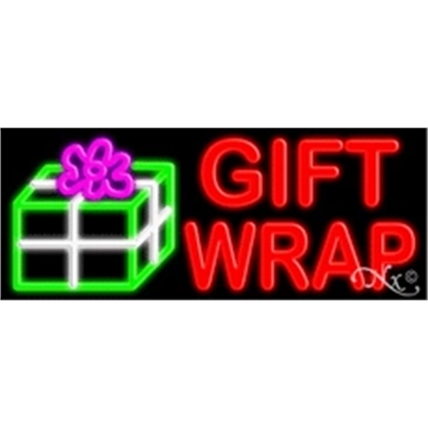 13" x 32" x 3" neon sign, mounted on an unbreakable... from ASI 30442 Above & Beyond Advertising Products / PromoAdLine