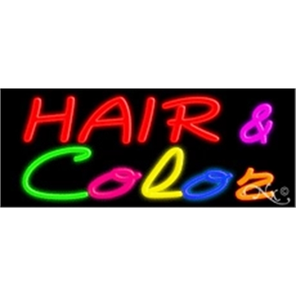 13" x 32" x 3" neon sign, mounted on an unbreakable... from ASI 30442 Above & Beyond Advertising Products / PromoAdLine