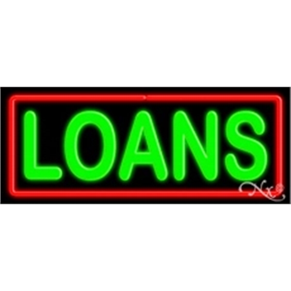 13" x 32" x 3" neon sign, mounted on an unbreakable... from ASI 30442 Above & Beyond Advertising Products / PromoAdLine