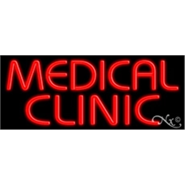 13" x 32" x 3" neon sign, mounted on an unbreakable... from ASI 30442 Above & Beyond Advertising Products / PromoAdLine