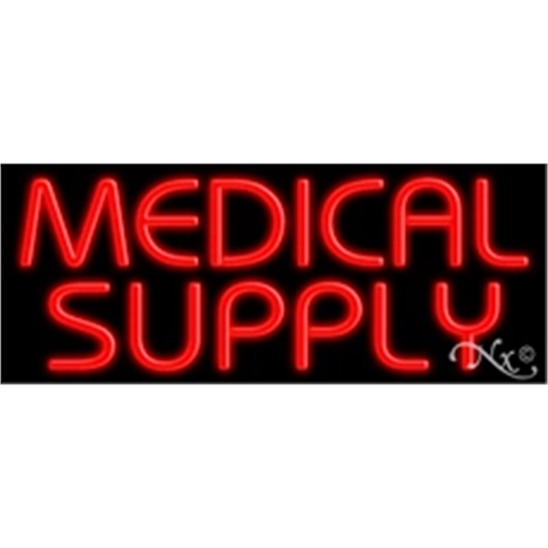 13" x 32" x 3" neon sign, mounted on an unbreakable... from ASI 30442 Above & Beyond Advertising Products / PromoAdLine