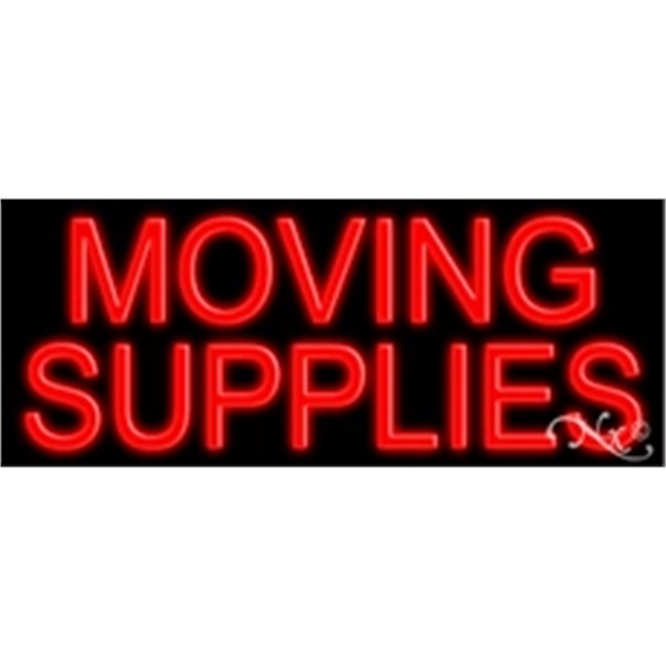 13" x 32" x 3" neon sign, mounted on an unbreakable... from ASI 30442 Above & Beyond Advertising Products / PromoAdLine