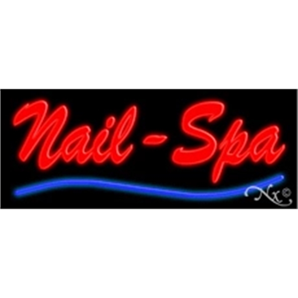 13" x 32" x 3" neon sign, mounted on an unbreakable... from ASI 30442 Above & Beyond Advertising Products / PromoAdLine