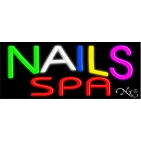 13" x 32" x 3" neon sign, mounted on an unbreakable... from ASI 30442 Above & Beyond Advertising Products / PromoAdLine