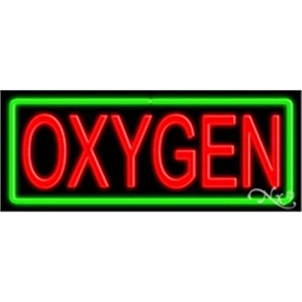 13" x 32" x 3" neon sign, mounted on an unbreakable... from ASI 30442 Above & Beyond Advertising Products / PromoAdLine