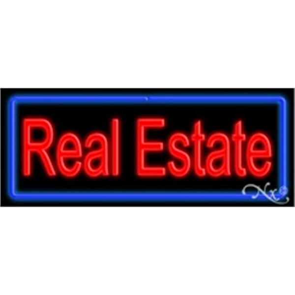 13" x 32" x 3" neon sign, mounted on an unbreakable... from ASI 30442 Above & Beyond Advertising Products / PromoAdLine