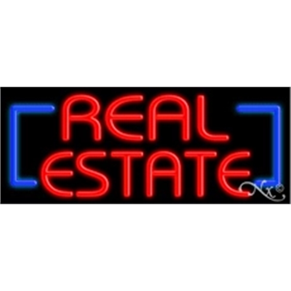 13" x 32" x 3" neon sign, mounted on an unbreakable... from ASI 30442 Above & Beyond Advertising Products / PromoAdLine