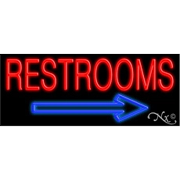 13" x 32" x 3" neon sign, mounted on an unbreakable... from ASI 30442 Above & Beyond Advertising Products / PromoAdLine