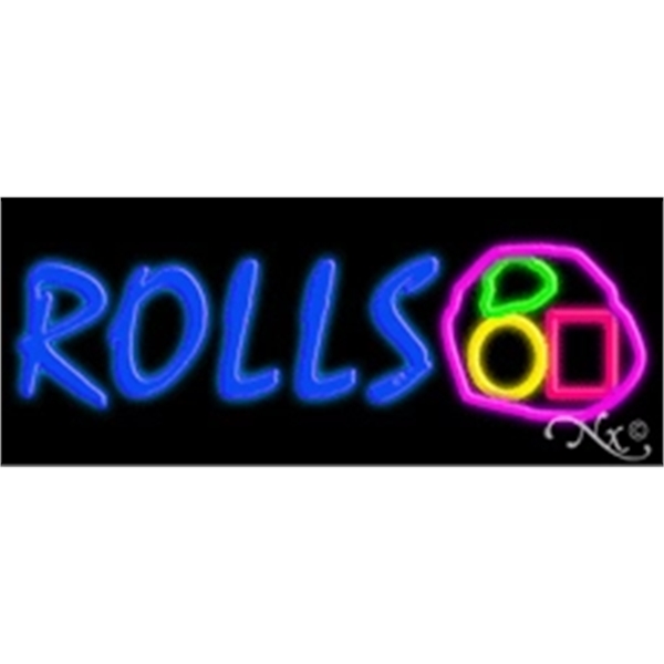 13" x 32" x 3" neon sign, mounted on an unbreakable... from ASI 30442 Above & Beyond Advertising Products / PromoAdLine