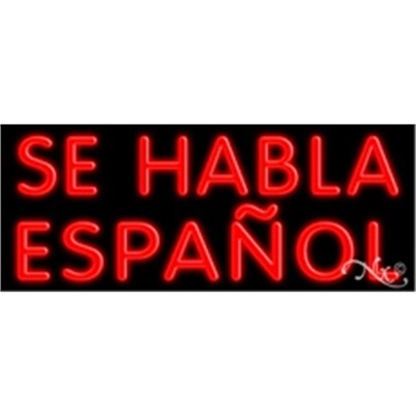 13" x 32" x 3" neon sign, mounted on an unbreakable... from ASI 30442 Above & Beyond Advertising Products / PromoAdLine