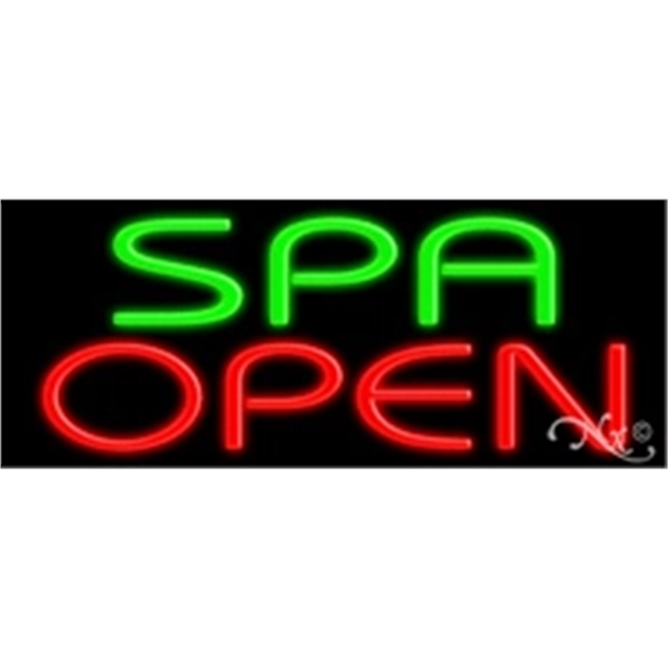 13" x 32" x 3" neon sign, mounted on an unbreakable... from ASI 30442 Above & Beyond Advertising Products / PromoAdLine