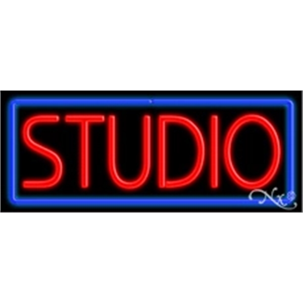 13" x 32" x 3" neon sign, mounted on an unbreakable... from ASI 30442 Above & Beyond Advertising Products / PromoAdLine