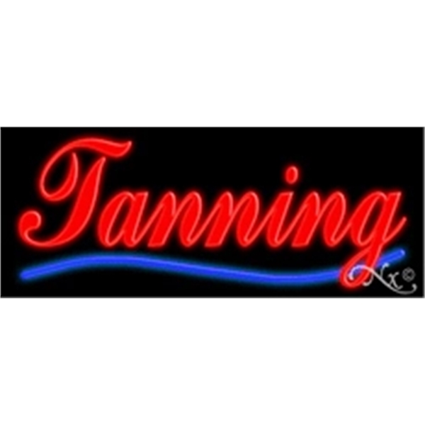 13" x 32" x 3" neon sign, mounted on an unbreakable... from ASI 30442 Above & Beyond Advertising Products / PromoAdLine