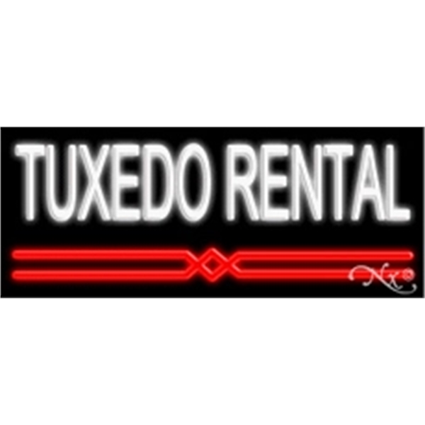 13" x 32" x 3" neon sign, mounted on an unbreakable... from ASI 30442 Above & Beyond Advertising Products / PromoAdLine