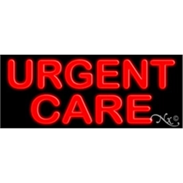 13" x 32" x 3" neon sign, mounted on an unbreakable... from ASI 30442 Above & Beyond Advertising Products / PromoAdLine