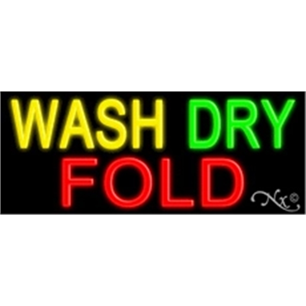 13" x 32" x 3" neon sign, mounted on an unbreakable... from ASI 30442 Above & Beyond Advertising Products / PromoAdLine