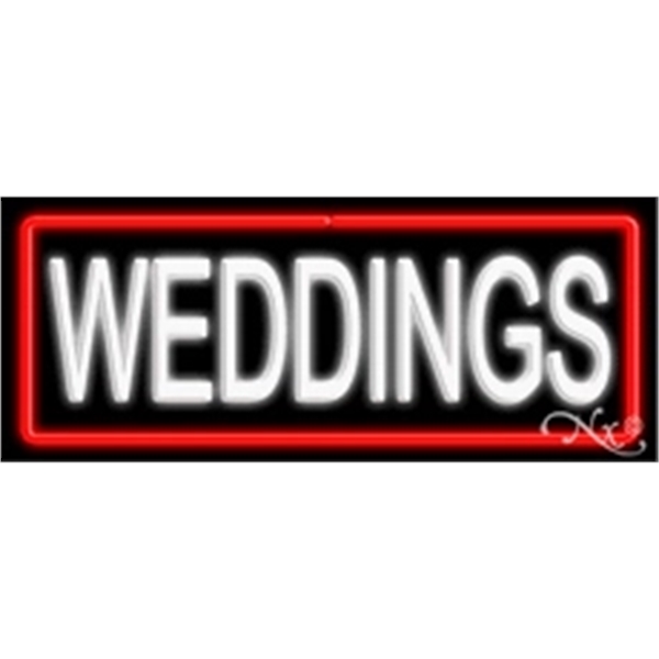 13" x 32" x 3" neon sign, mounted on an unbreakable... from ASI 30442 Above & Beyond Advertising Products / PromoAdLine