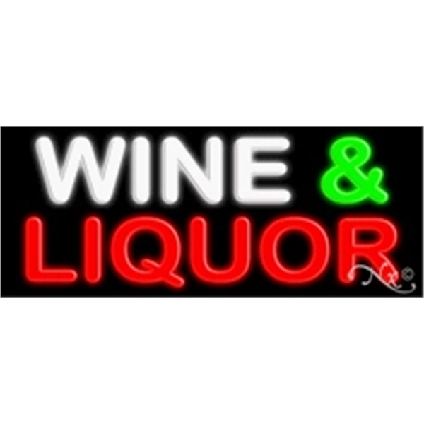 13" x 32" x 3" neon sign, mounted on an unbreakable... from ASI 30442 Above & Beyond Advertising Products / PromoAdLine