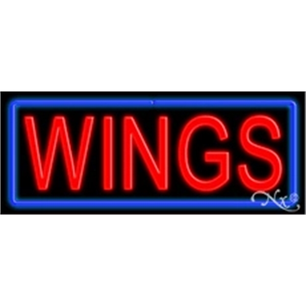 13" x 32" x 3" neon sign, mounted on an unbreakable... from ASI 30442 Above & Beyond Advertising Products / PromoAdLine