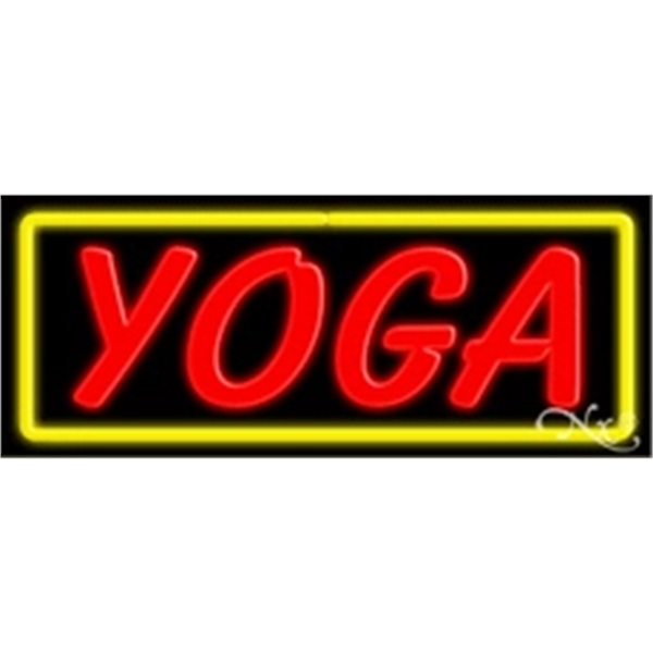 13" x 32" x 3" neon sign, mounted on an unbreakable... from ASI 30442 Above & Beyond Advertising Products / PromoAdLine