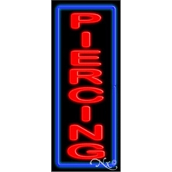 13" x 32" x 3" neon sign, mounted on an unbreakable... from ASI 30442 Above & Beyond Advertising Products / PromoAdLine
