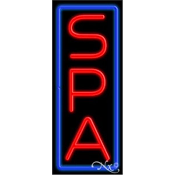 13" x 32" x 3" neon sign, mounted on an unbreakable... from ASI 30442 Above & Beyond Advertising Products / PromoAdLine