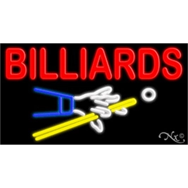 13" x 32" x 3" neon sign, mounted on an unbreakable... from ASI 30442 Above & Beyond Advertising Products / PromoAdLine