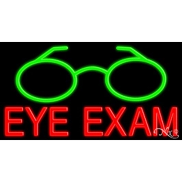 20" x 37" x 3" neon sign, mounted on an unbreakable... from ASI 30442 Above & Beyond Advertising Products / PromoAdLine