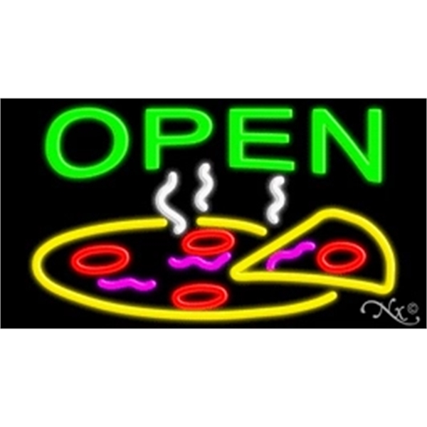 20" x 37" x 3" neon sign, mounted on an unbreakable... from ASI 30442 Above & Beyond Advertising Products / PromoAdLine