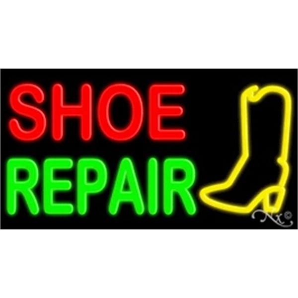 20" x 37" x 3" neon sign, mounted on an unbreakable... from ASI 30442 Above & Beyond Advertising Products / PromoAdLine